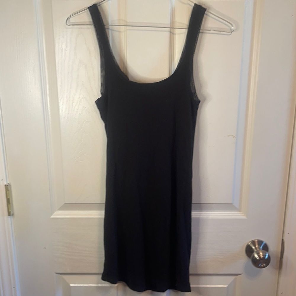 Victoria Secret ribbed knit tank dress sz M